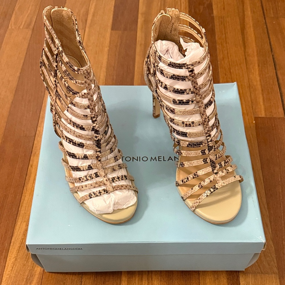 Antonio Melani Multi-Tone Strappy Heels